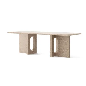 Androgyne Lounge Table, stone/marble fra Audo Copenhagen