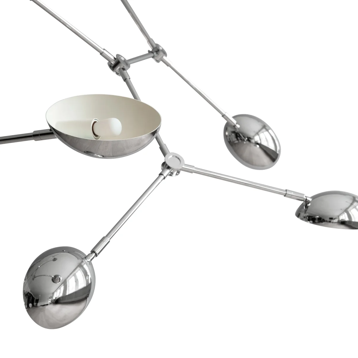 Drop Chandelier, chrome fra 101 Copenhagen - Billede 4