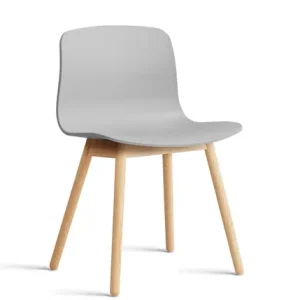 About a Chair AAC12, concrete grey/sæbebehandlet eg fra Hay