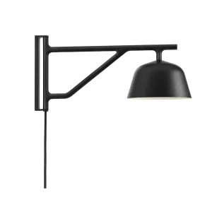 Ambit væglampe, sort fra Muuto