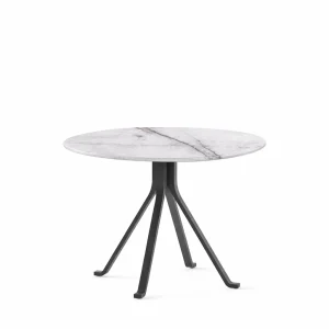 Blink sidebord Ø60 cm, lilac marmor fra Stellar Works