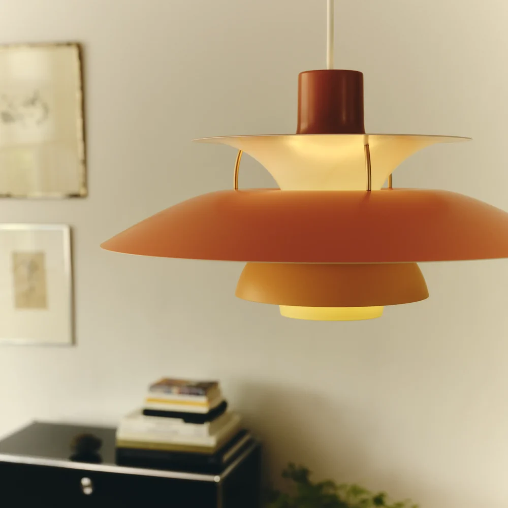 PH 5 Pendel, Hues of orange af Poul Henningsen - Billede 5