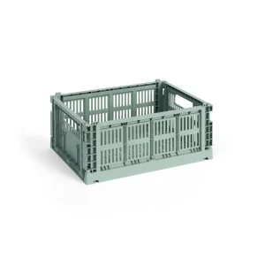 Colour Crate Medium, Sage green fra Hay