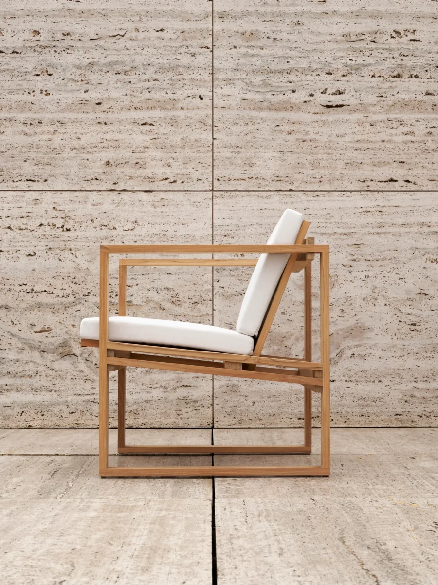 BK11 Loungestol, teak inkl. hynde fra Carl Hansen & Søn - Billede 8