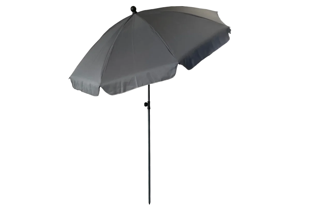 Jamila ensfarvet parasol Ø130cm - Billede 2