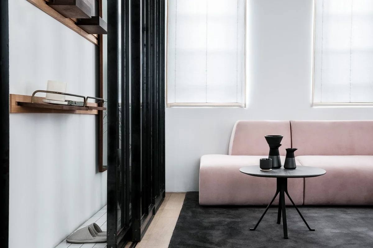 Blink sidebord Ø60 cm, valnød fra Stellar Works - Billede 3