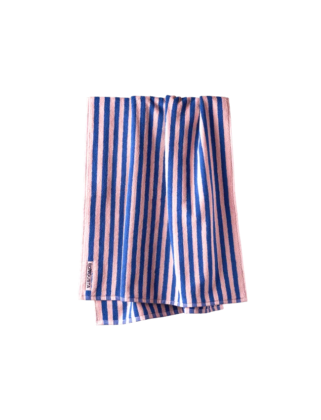 Naram towel - Dazzling blue & Rose fra Bongusta - Billede 7