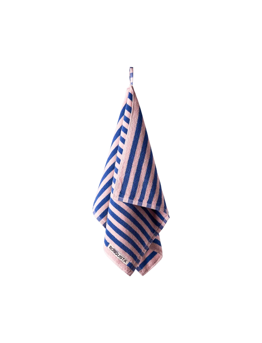 Naram towel - Dazzling blue & Rose fra Bongusta - Billede 6