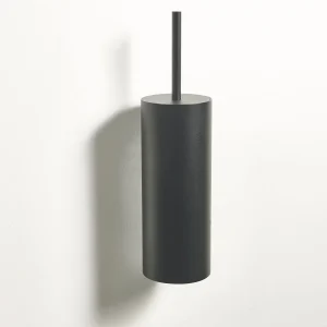 Cyra - Væghængt toiletbørste - Sort