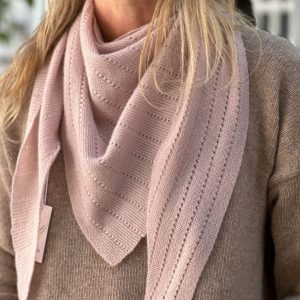 Doha Tørklæde - Cashmere - Rose Dust