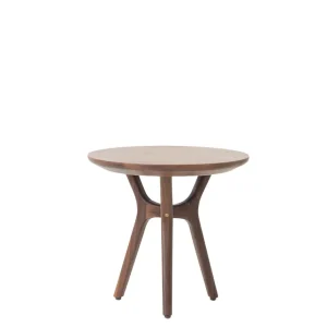 Rén sidebord i valnød, Ø45 cm fra Stellar Works