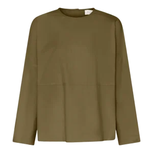 Romeo Skjorte - Øko Bomuld - Military olive
