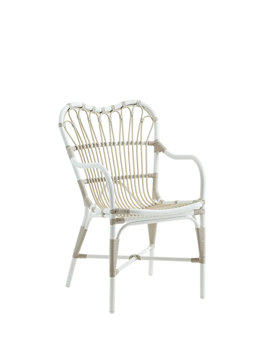 Margret Udendørs Spisestol, Dove White fra Sika-Design - Billede 2