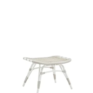 Monet Exterior Fodskammel, Dove White fra Sika-Design