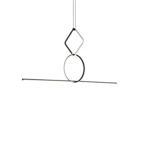 Arrangements 3, Square S / Round S / Line inkl. baldakin fra Flos