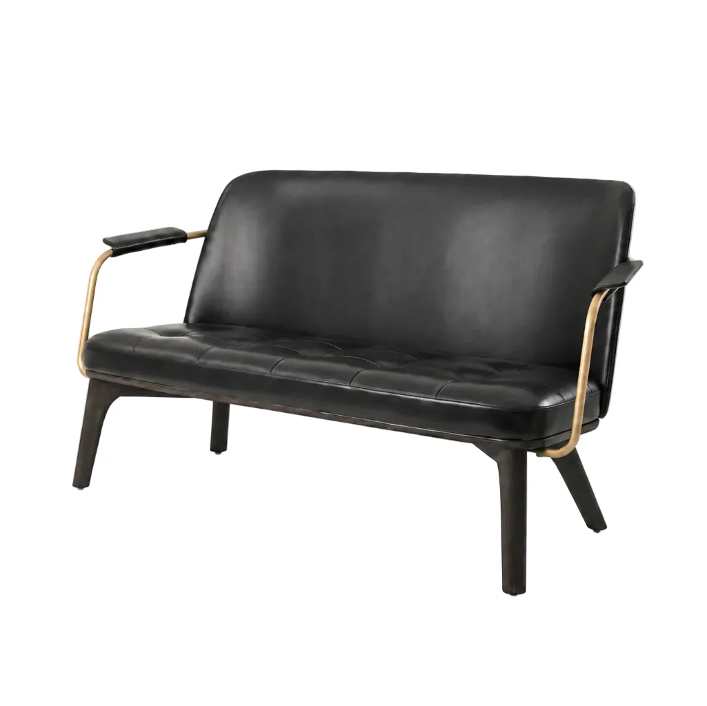 Utility 2-pers loungesofa, onyx eg, Caress 1509 HR fra Stellar Works - Billede 2