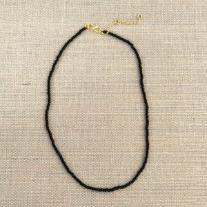 KALA Perlehalskæde - Black