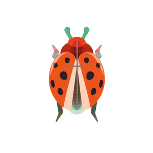Vægdekoration - Coccinelle Rouge