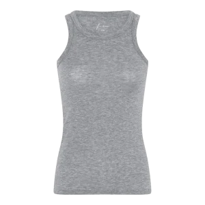 Lucca Tank Top - Modal/Cashmere - Medium Grey Melange