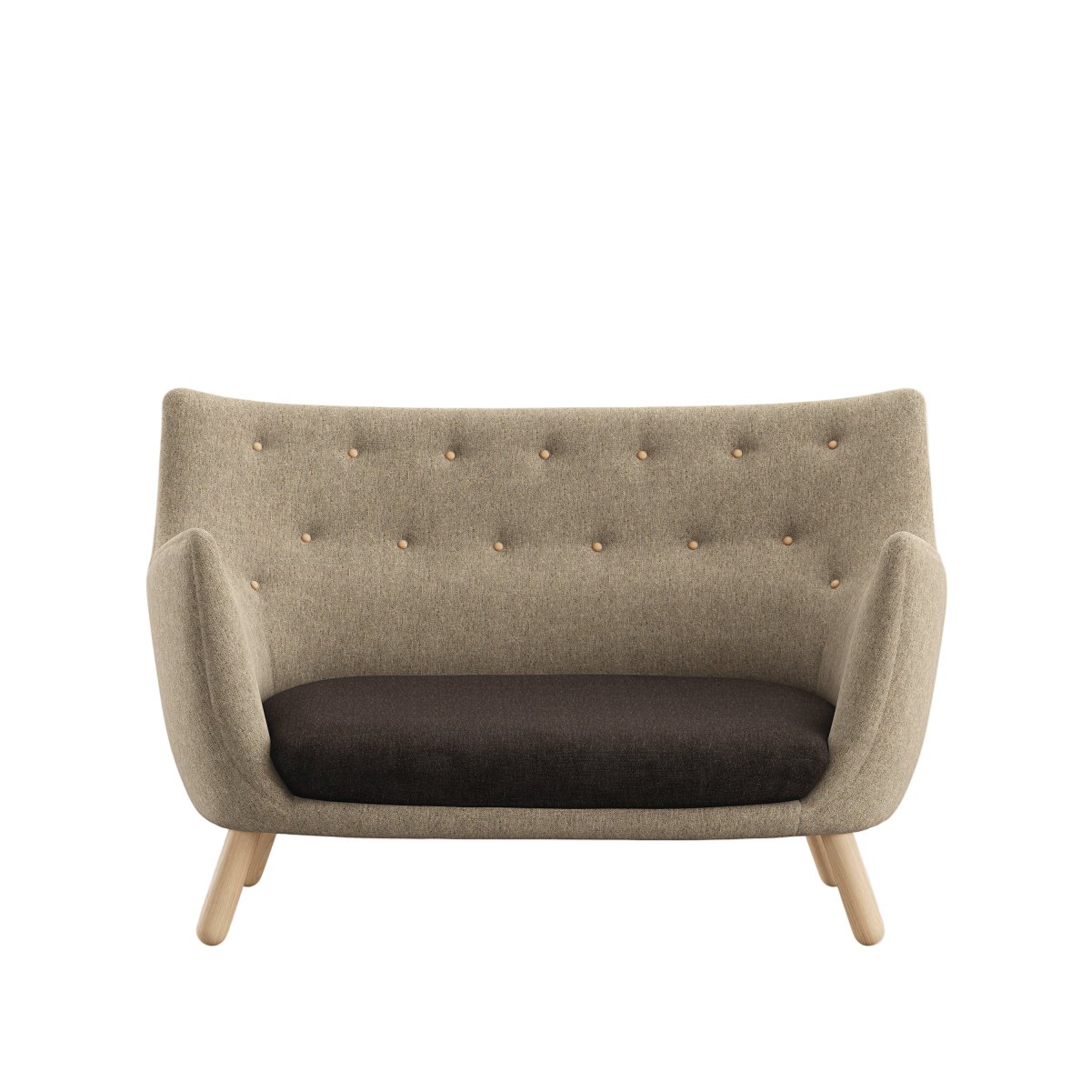 Poet sofa, eg klar olie af Finn Juhl - Billede 9