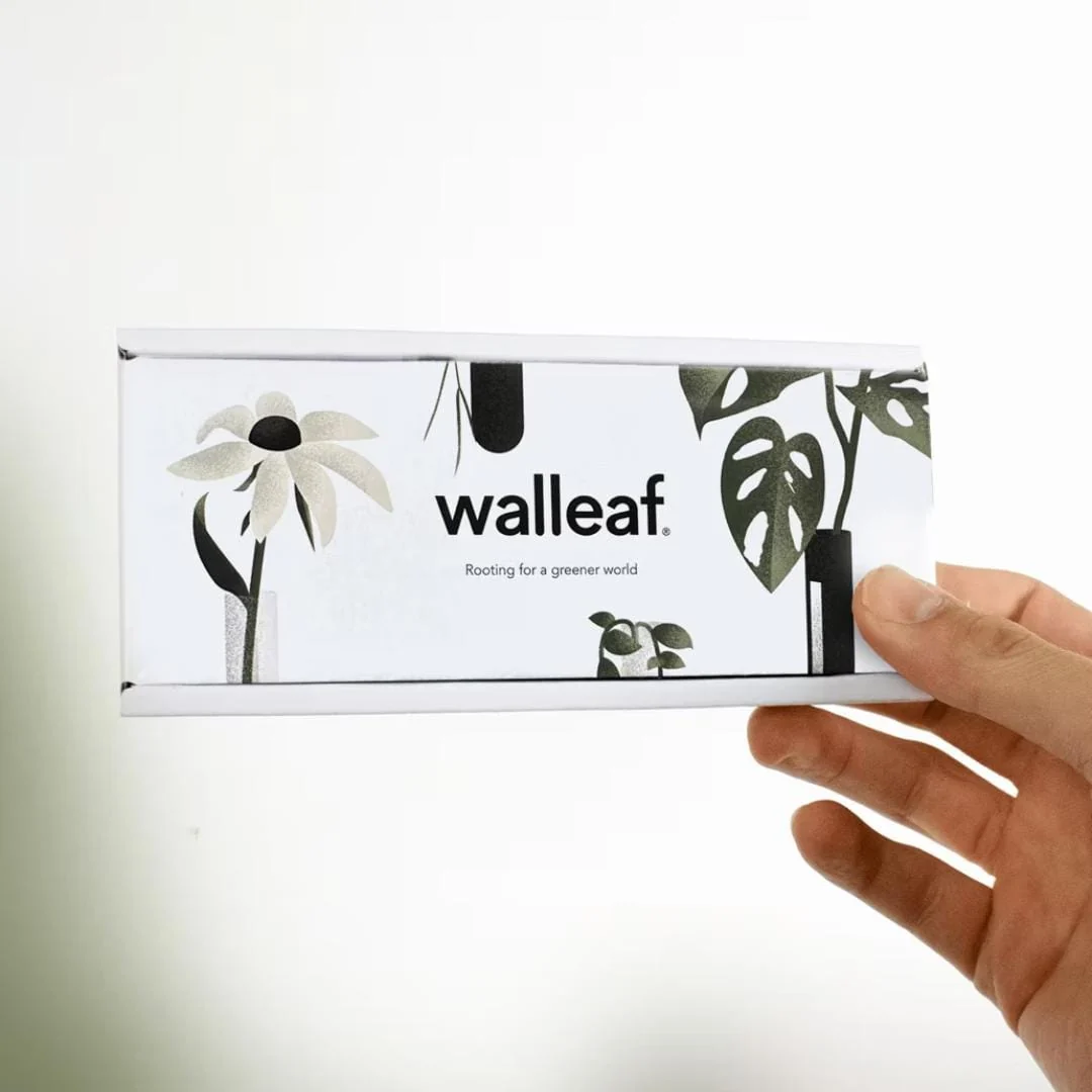 Walleaf 1-Pak, Vægvase - Green - Billede 3
